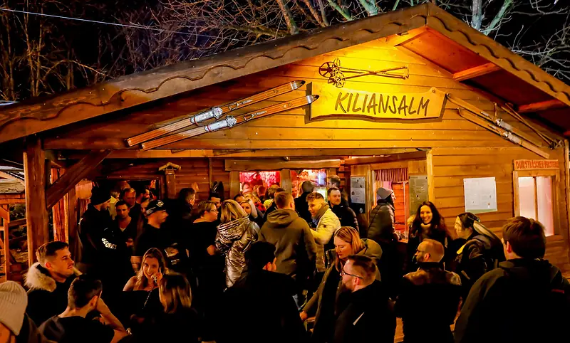 kiliansalm Kiliansalm im Winterdorf Heilbronn für eine Firmenfeier